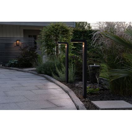 Eglo - LED Spoljašnja solarna lampa sa senzorom 18xLED/0,2W/3,7V IP44