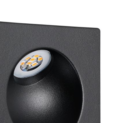 Eglo - LED Rasveta za stepenište LED/2W/230V 3000K crno