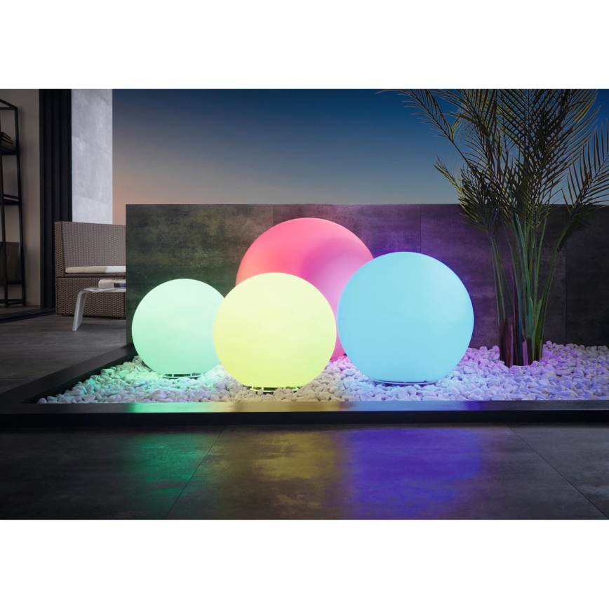 Eglo 900268 - LED RGB prigušiva spoljna lampa 1xE27/9W/230V 2700-6500K IP65 ø300