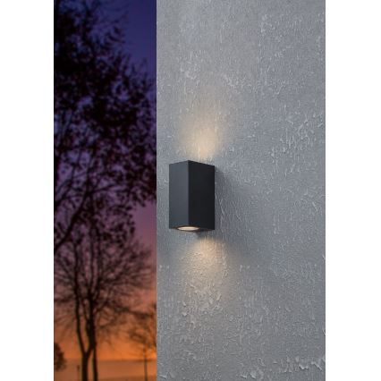 Eglo - LED Spoljna zidna lampa 2xGU10/4,6W/230V IP44