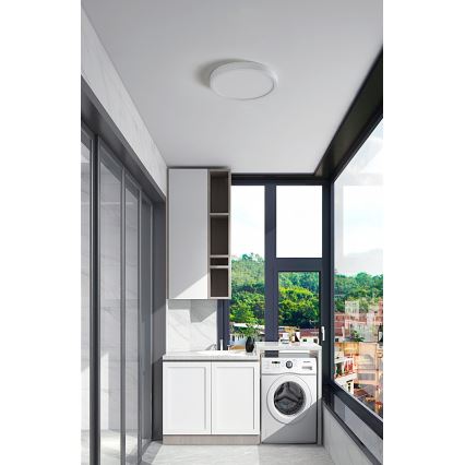 Eglo - LED Plafonjera za kupatilo LED/20,5W/230V IP44 bela
