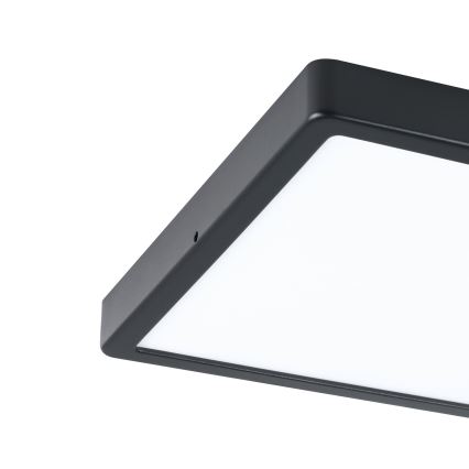 Eglo - LED Plafonjera za kupatilo LED/20,5W/230V IP44 crno