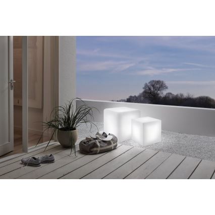 Eglo - Spoljašnja podna lampa 1xE27/15W/230V 40x40 cm IP65