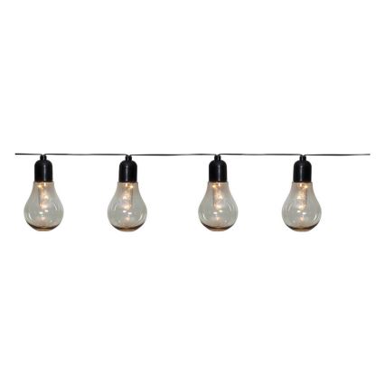 Eglo - LED Spoljašnji dekorativni lanac 10xLED/0,06W/3V 2xAA IP44