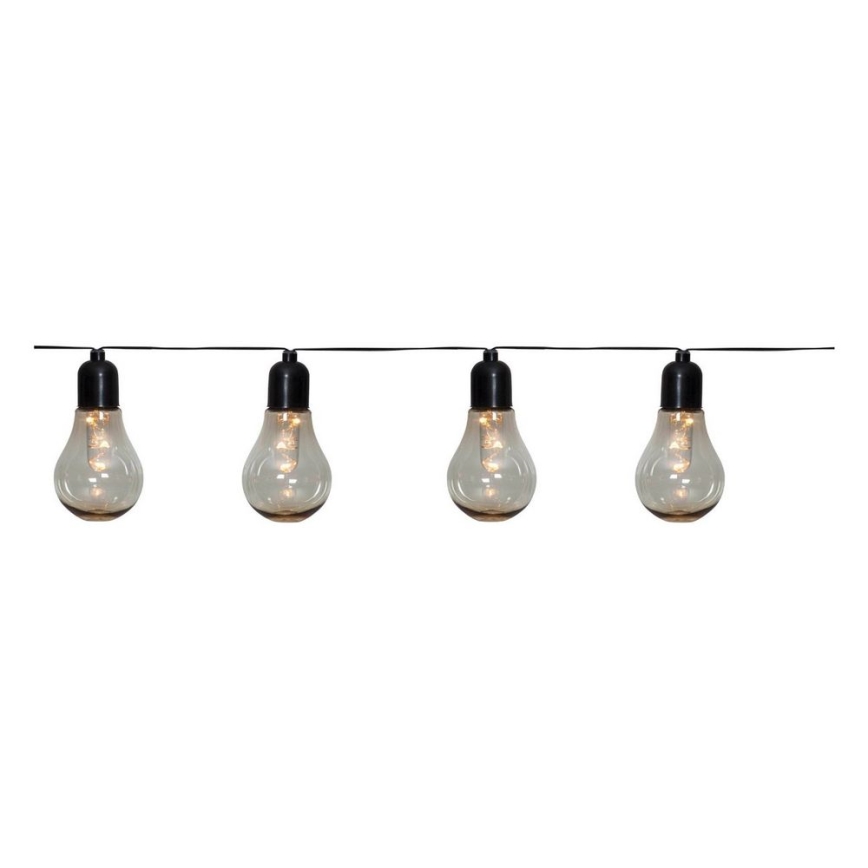 Eglo - LED Spoljašnji dekorativni lanac 10xLED/0,06W/3V 2xAA IP44