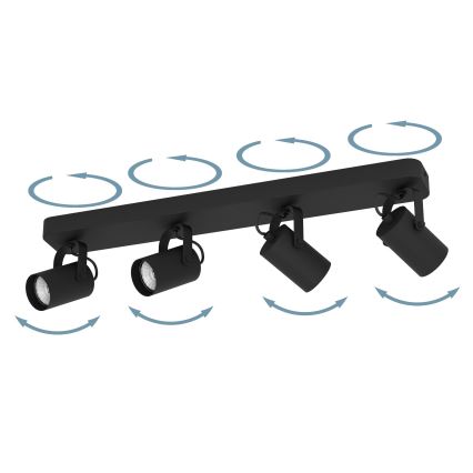 Eglo - LED Reflektorska lampa 4xGU10/3W/230V