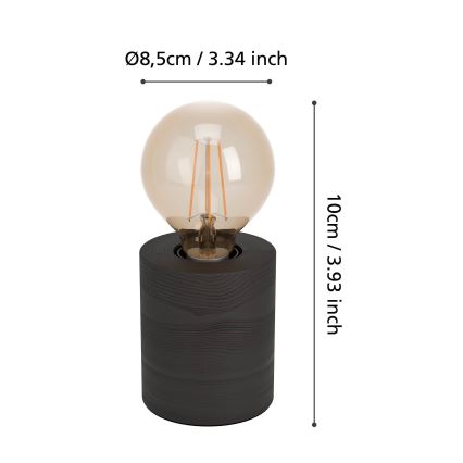 Eglo - Stona lampa 1xE27/28W/230V