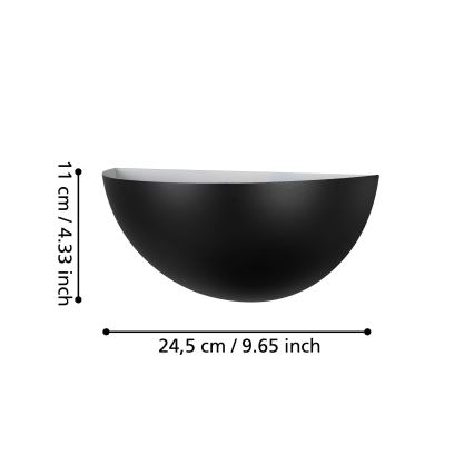 Eglo - Zidna lampa 1xE27/25W/230V