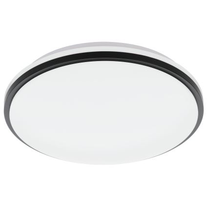 Eglo - LED Plafonjera za kupatilo LED/15,6W/230V IP44 crno