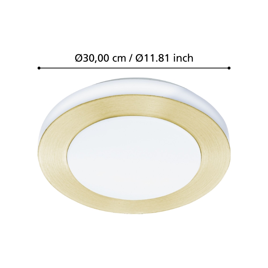 Eglo - LED Plafonjera za kupatilo LED/10,8W/230V IP44