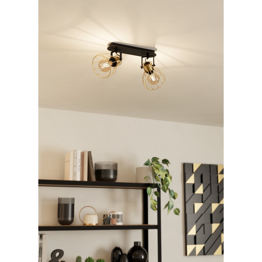 Eglo - Reflektorska lampa 2xE27/40W/230V