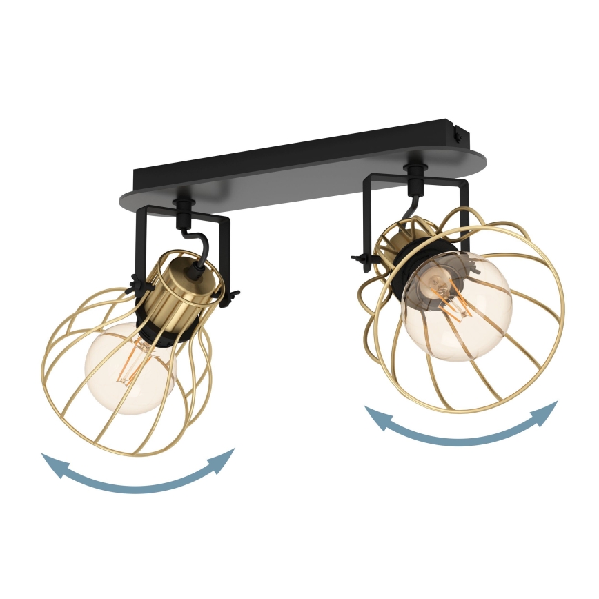 Eglo - Reflektorska lampa 2xE27/40W/230V