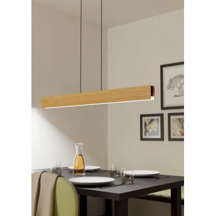 Eglo - LED RGBW Prigušivi luster na sajli LED/35W/230V 2700-6500K