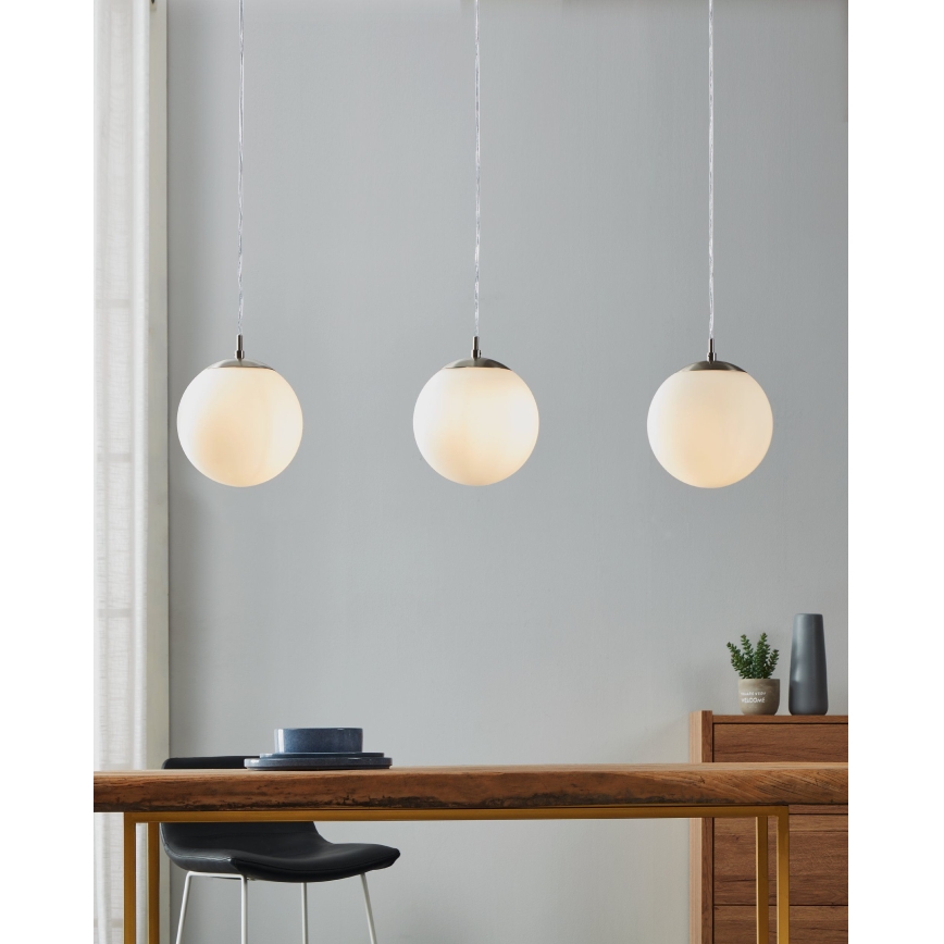 Eglo - Luster na sajli 3xE27/40W/230V