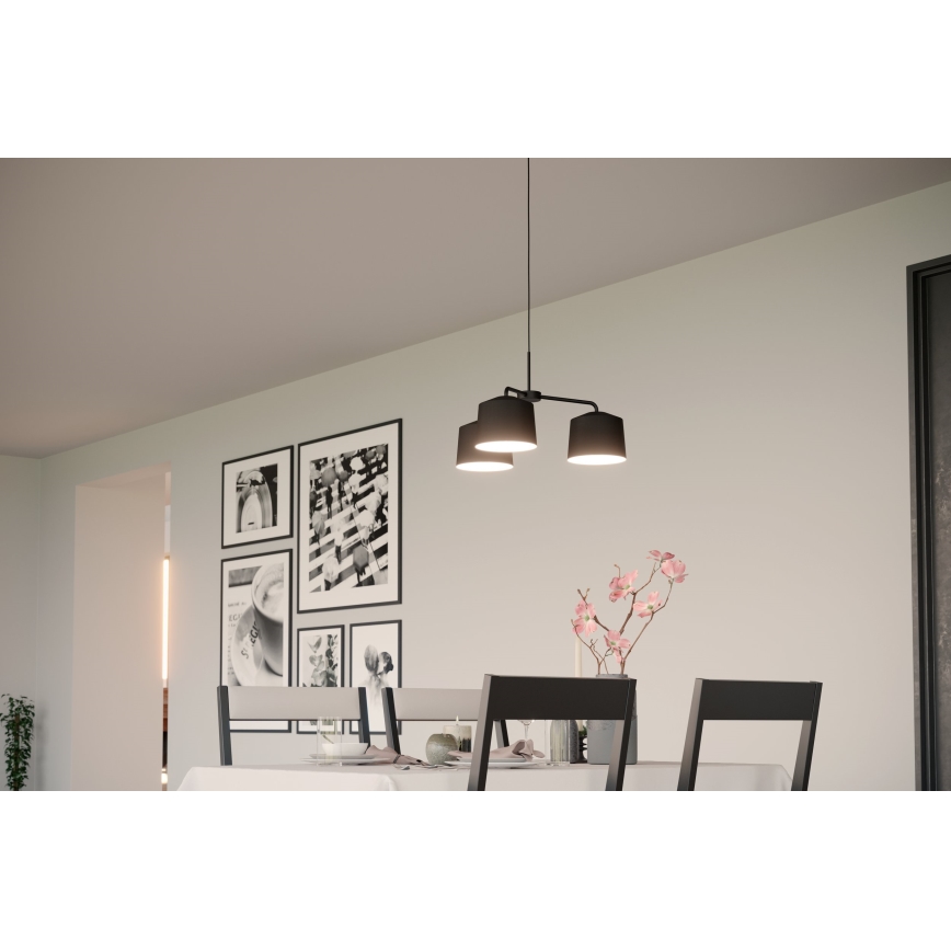 Eglo - Luster na sajli 3xE27/40W/230V