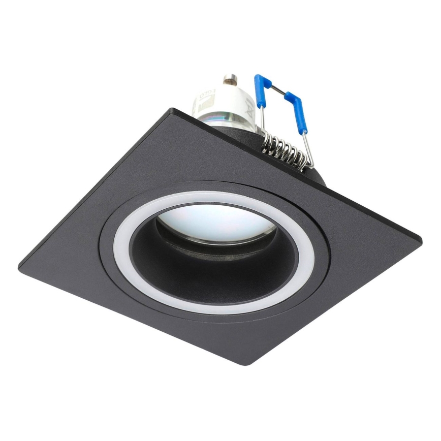 Eglo - Ugradbena lampa 1xGU10/35W/230V antracit
