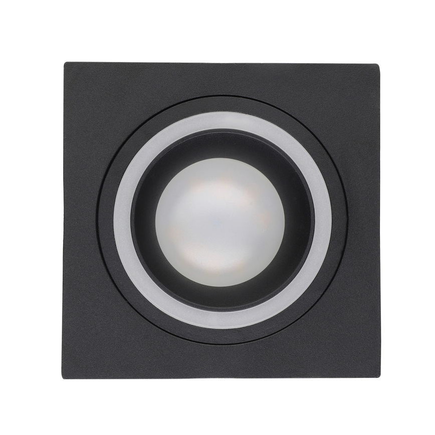 Eglo - Ugradbena lampa 1xGU10/35W/230V antracit