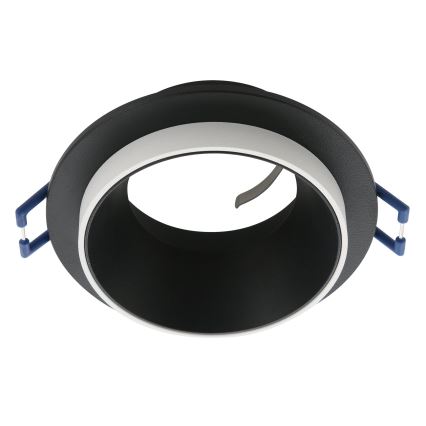 Eglo - Ugradbena lampa 1xGU10/35W/230V crno