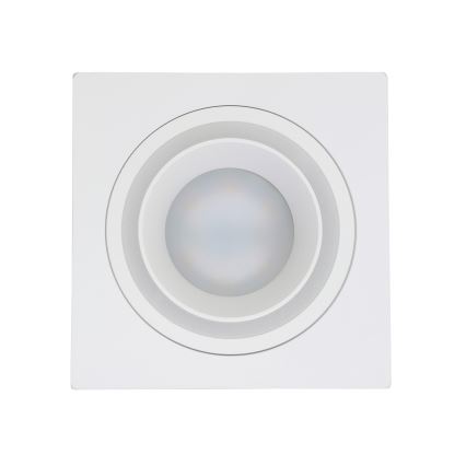 Eglo - Ugradbena lampa 1xGU10/35W/230V bela
