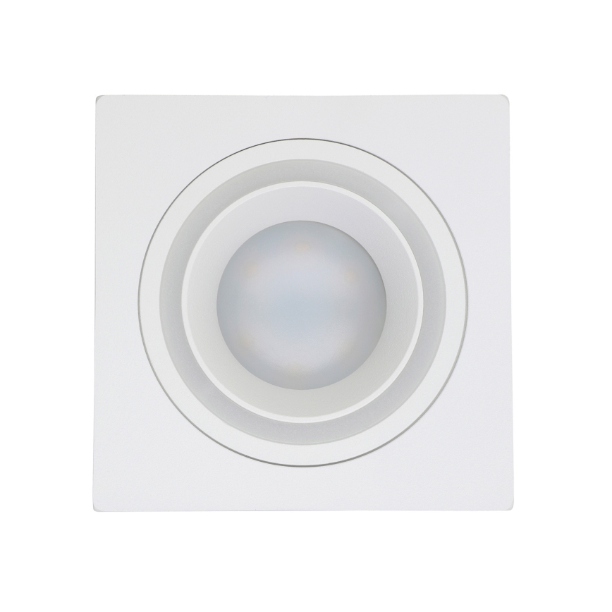 Eglo - Ugradbena lampa 1xGU10/35W/230V bela