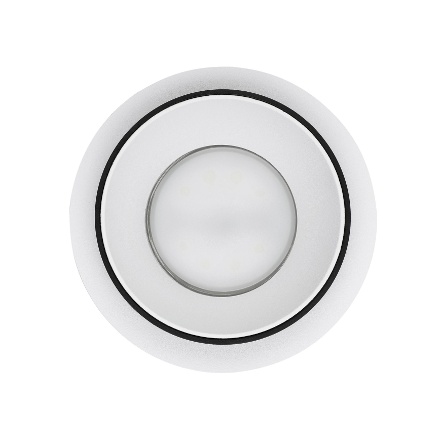Eglo - Ugradbena lampa 1xGU10/35W/230V bela