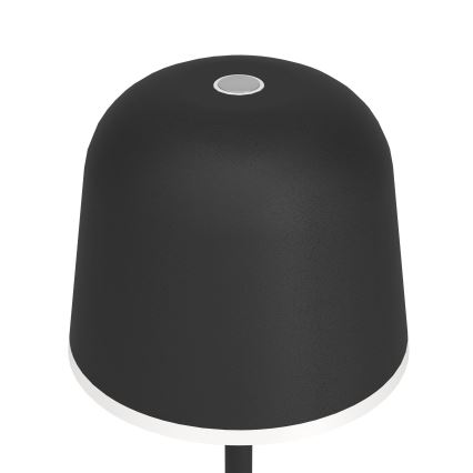 Eglo - LED Prigušiva vanjska punjiva lampa LED/2,2W/5V 1800 mAh crno IP54