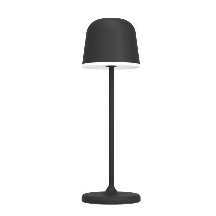 Eglo - LED Prigušiva vanjska punjiva lampa LED/2,2W/5V 1800 mAh crno IP54