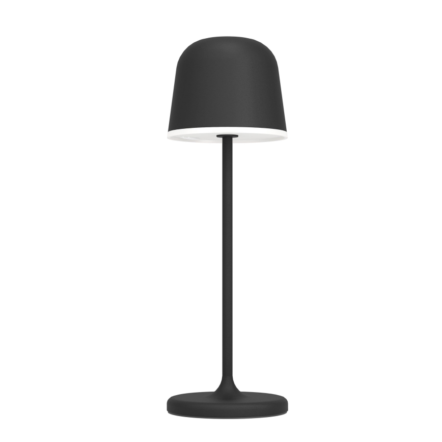 Eglo - LED Prigušiva vanjska punjiva lampa LED/2,2W/5V 1800 mAh crno IP54