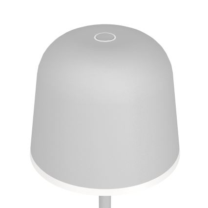 Eglo - LED Prigušiva vanjska punjiva lampa LED/2,2W/5V 1800 mAh sivo IP54
