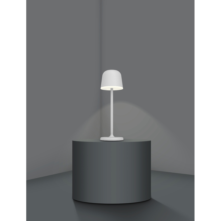 Eglo - LED Prigušiva vanjska punjiva lampa LED/2,2W/5V 1800 mAh sivo IP54