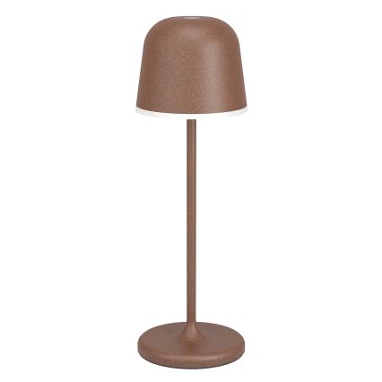 Eglo - LED Prigušiva vanjska punjiva lampa LED/2,2W/5V 1800mAh braon IP54