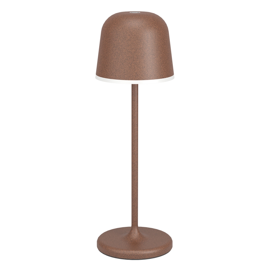 Eglo - LED Prigušiva vanjska punjiva lampa LED/2,2W/5V 1800mAh braon IP54