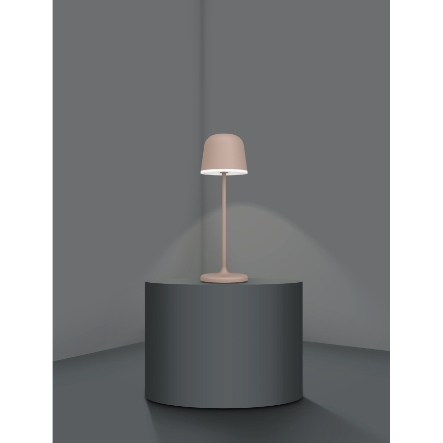 Eglo - LED Prigušiva vanjska punjiva lampa LED/2,2W/5V 1800mAh braon IP54