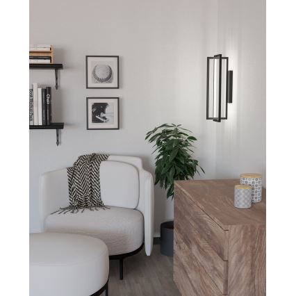 Eglo - LED prigušiva zidna svetiljka LED/15,5W/230V + daljinski upravljač
