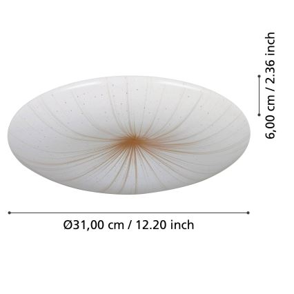 Eglo - LED Plafonjera LED/10W/230V