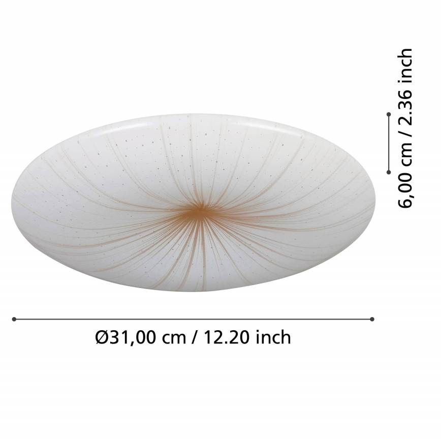 Eglo - LED Plafonjera LED/10W/230V