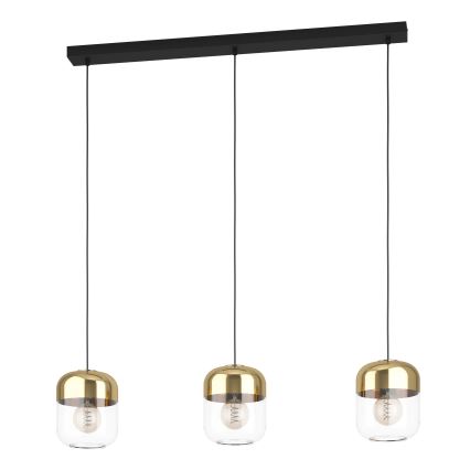 Eglo - Luster na sajli 3xE27/40W/230V