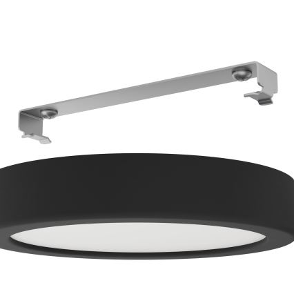 Eglo - LED Prigušiva plafonjera LED/11W/230V crno