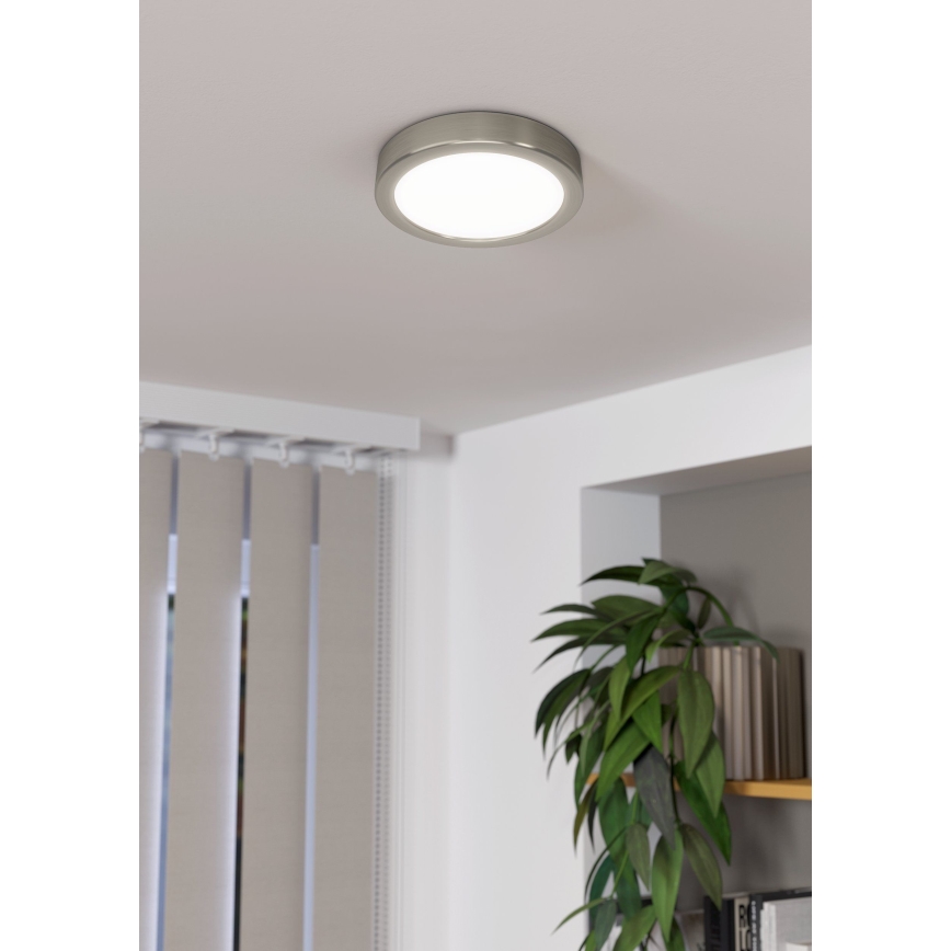Eglo - LED Prigušiva plafonjera LED/11W/230V krom