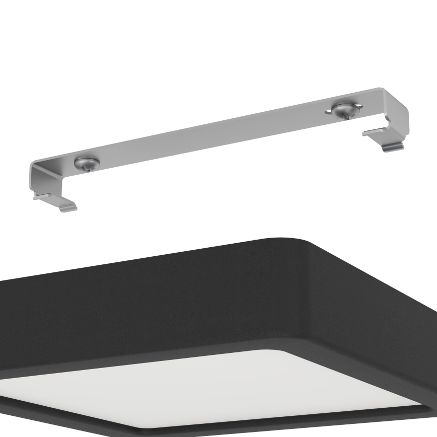 Eglo - LED Prigušiva plafonjera LED/11W/230V crno