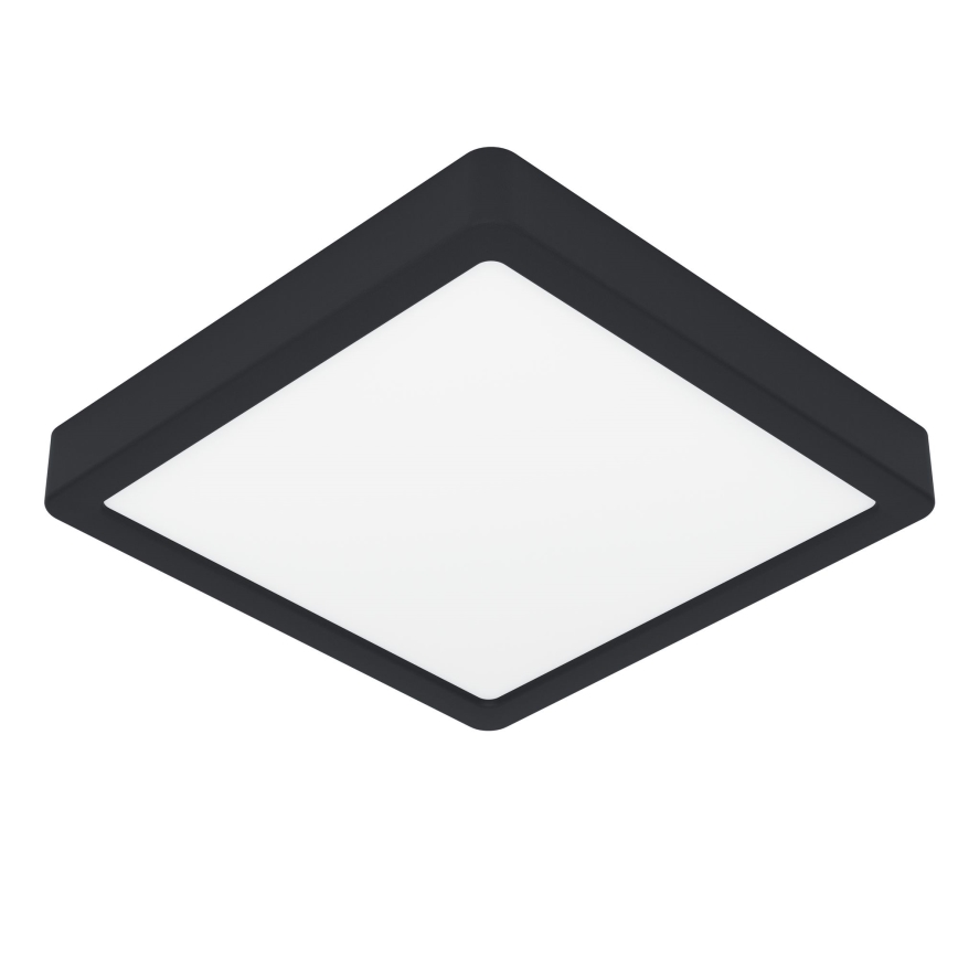 Eglo - LED Prigušiva plafonjera LED/17W/230V crno