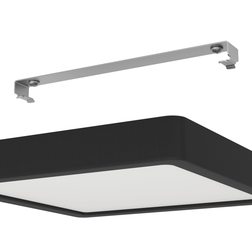 Eglo - LED Prigušiva plafonjera LED/17W/230V crno