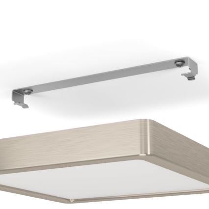 Eglo - LED Prigušiva plafonjera LED/17W/230V krom
