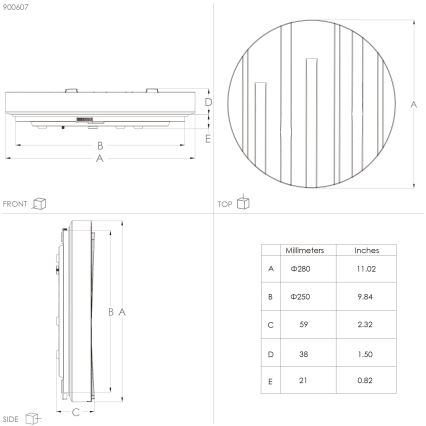 Eglo - LED Plafonjera LED/10W/230V pr. 28 cm