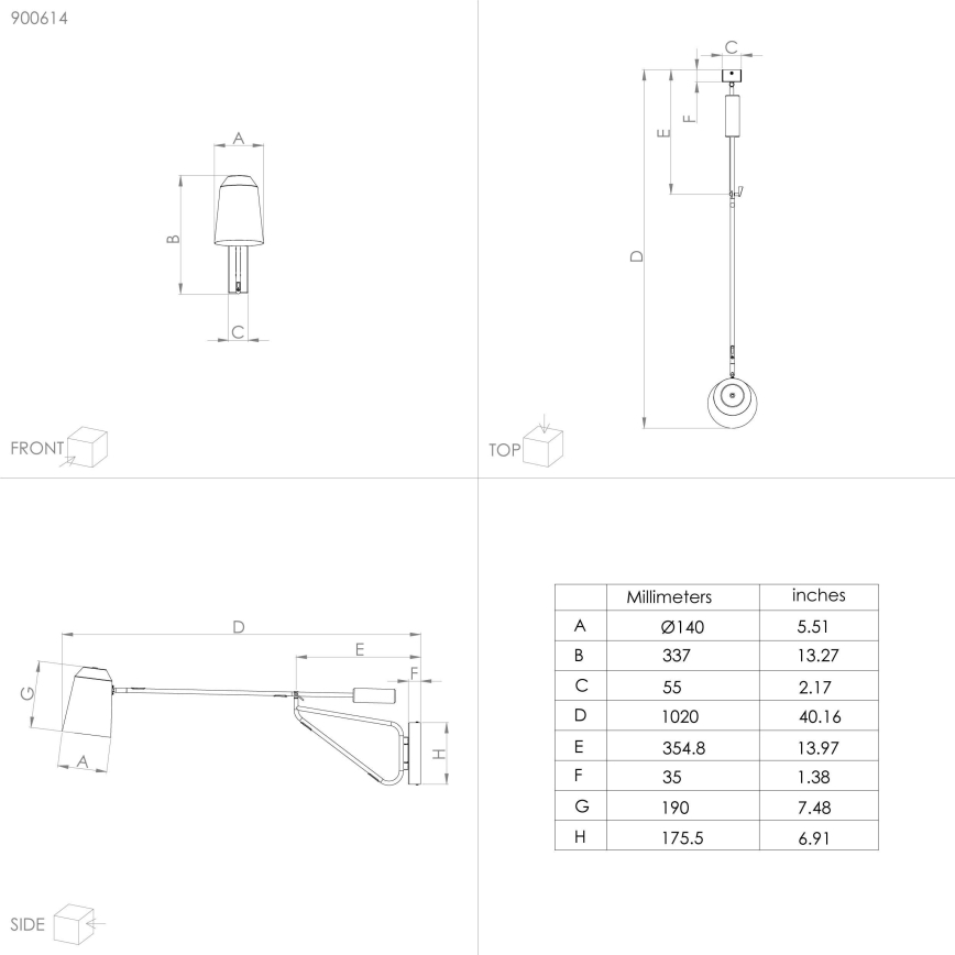 Eglo - Zidna lampa 1xE27/28W/230V