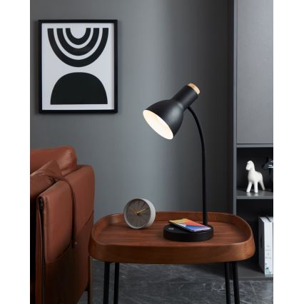 Eglo - LED prigušiva lampa sa bežičnim punjenjem LED/5,5W/230V
