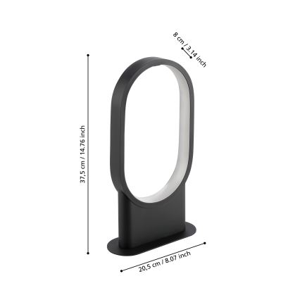 Eglo - LED Stona lampa LED/10,8W/230V