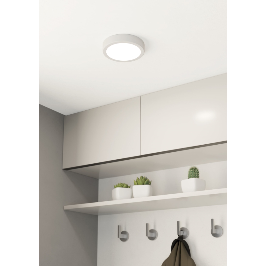 Eglo - LED Plafonjera za kupatilo LED/11W/230V IP44 bela