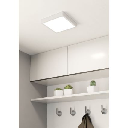 Eglo - LED Plafonjera za kupatilo LED/17W/230V IP44 bela