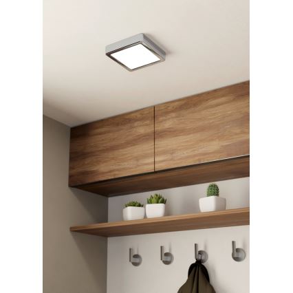 Eglo - LED Plafonjera za kupatilo LED/11W/230V IP44 krom